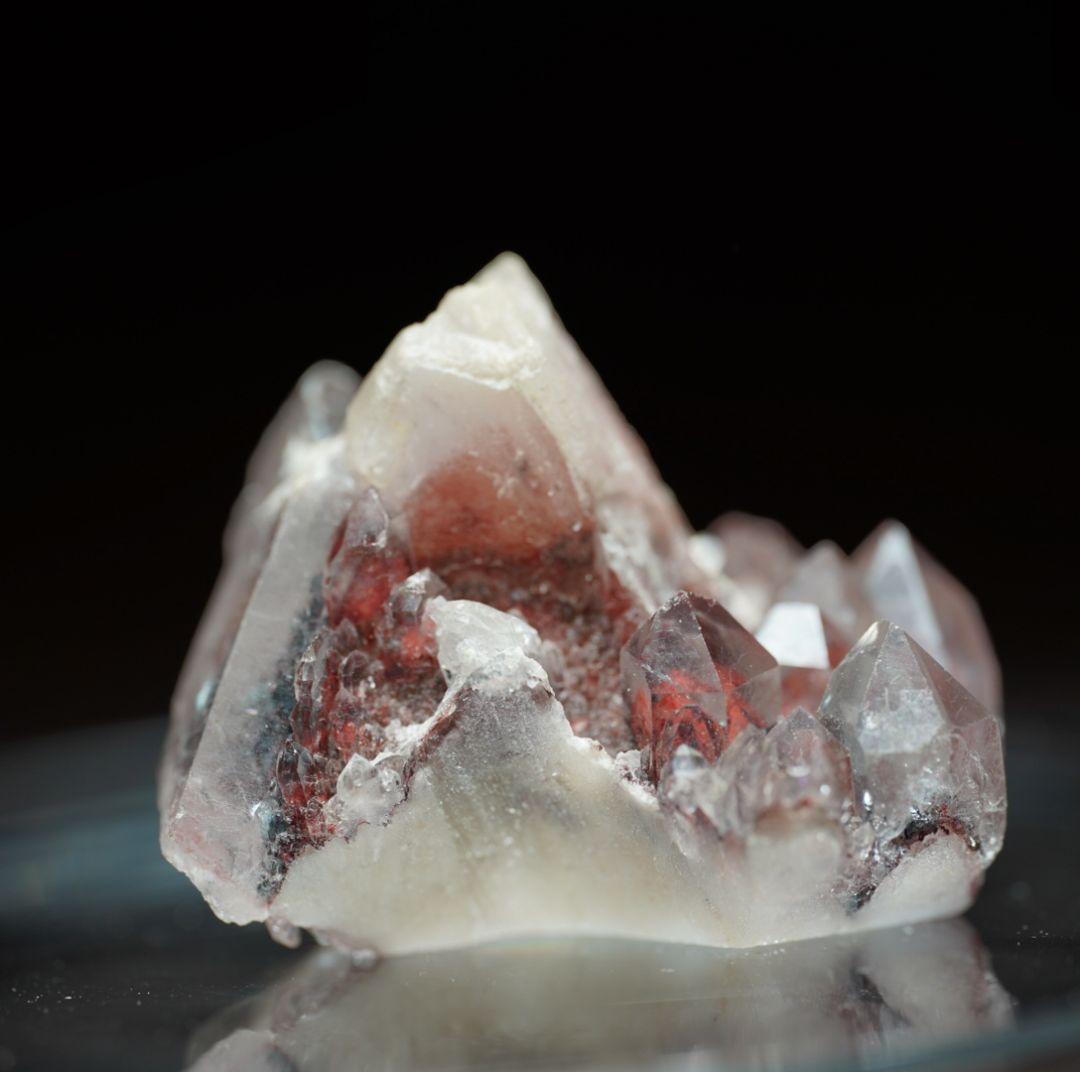 水晶 レッドファントム クラスター 原石