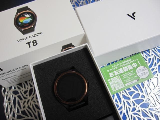 ボイスキャディ T8 VOICE CADDIE GPSゴルフウォッチ