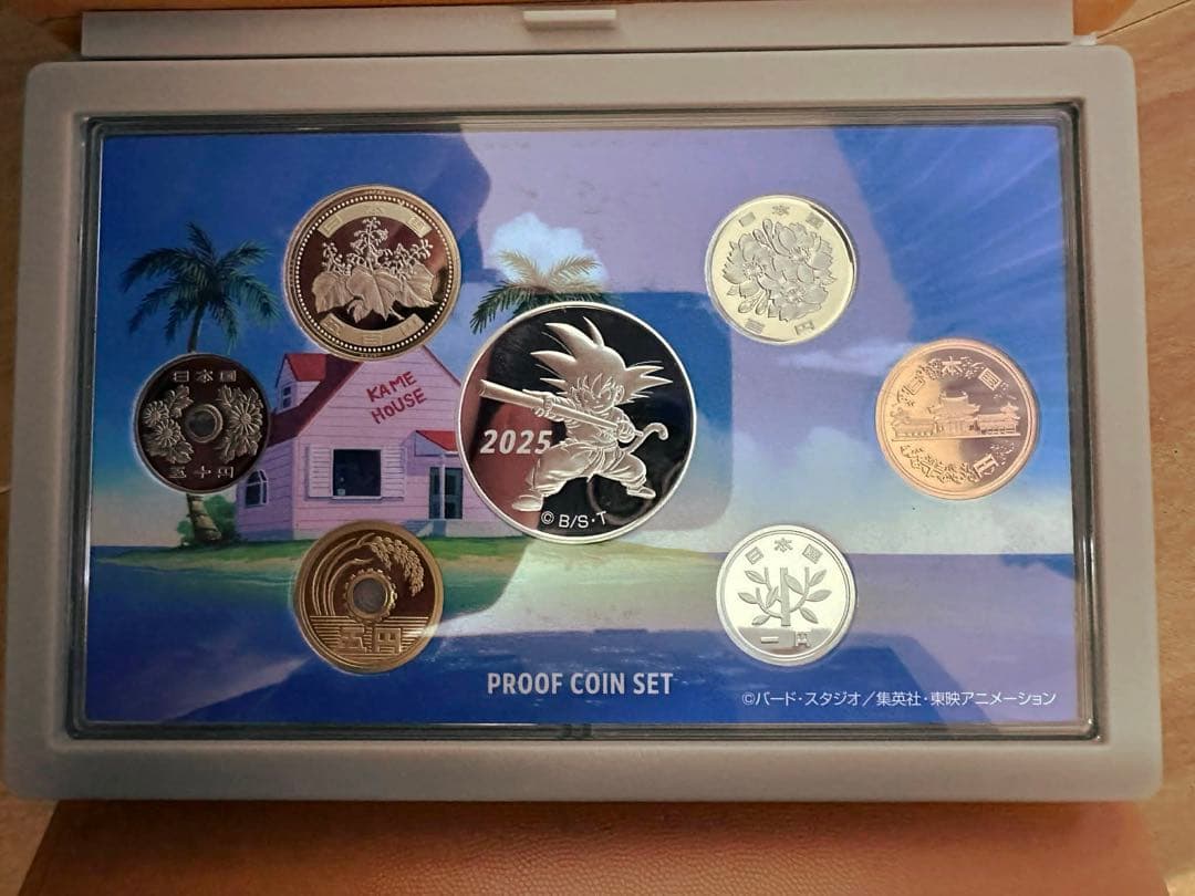 [初回当選品]ドラゴンボール40周年 2025プルーフ貨幣セット　造幣局
