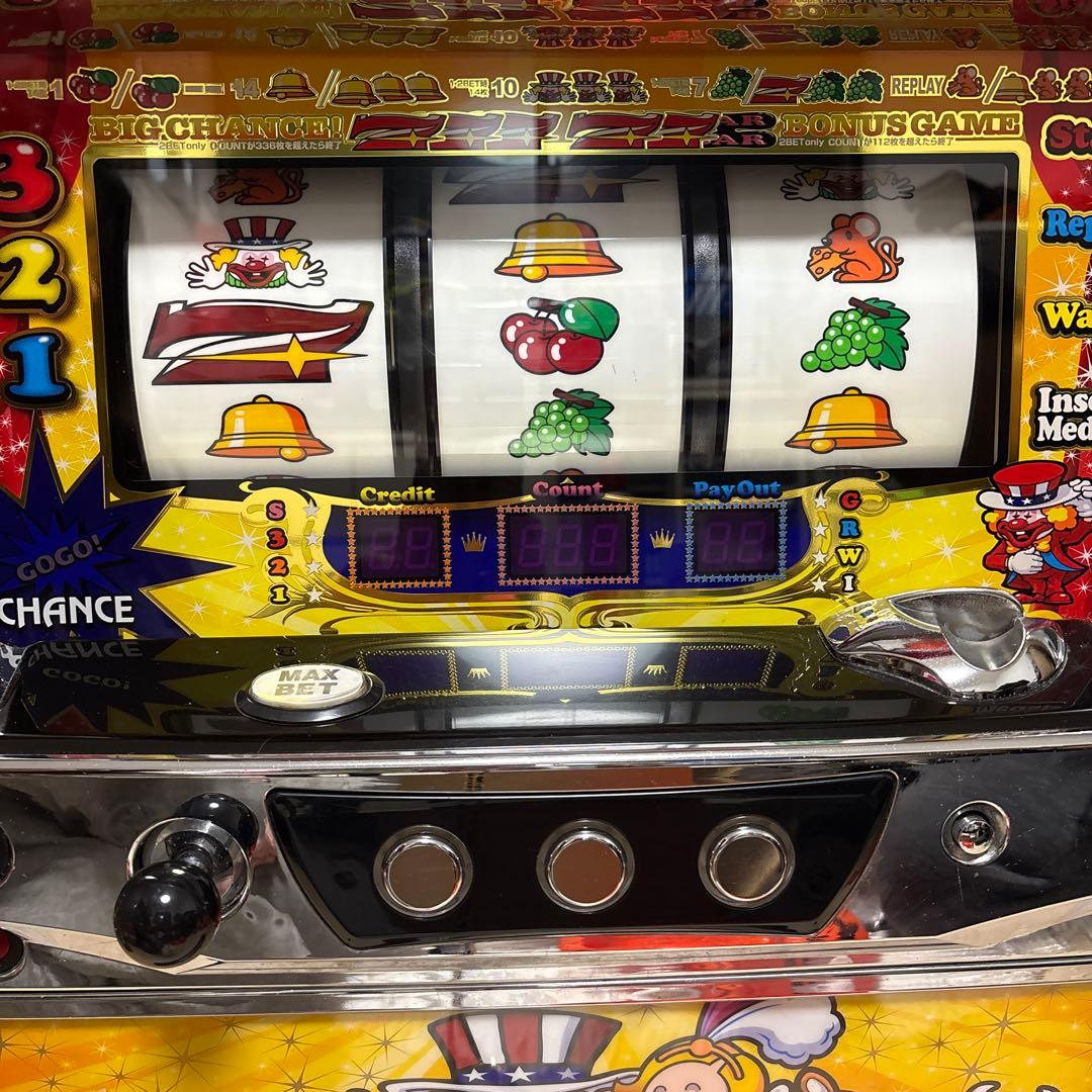 みんなのジャグラー　実機（トラッピのドル箱付き）