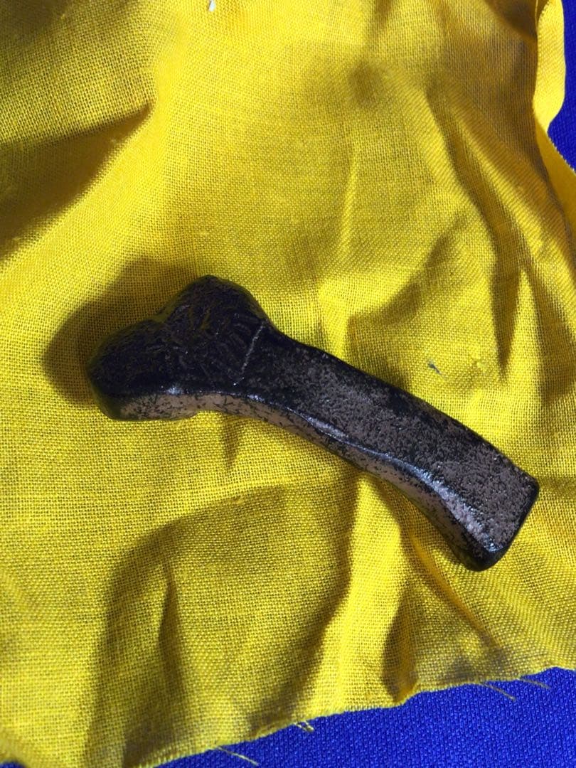 彫刻家 山崎猛 旬の好物 箸置き5個セット・在銘・金属工芸作品・会席・共箱付き