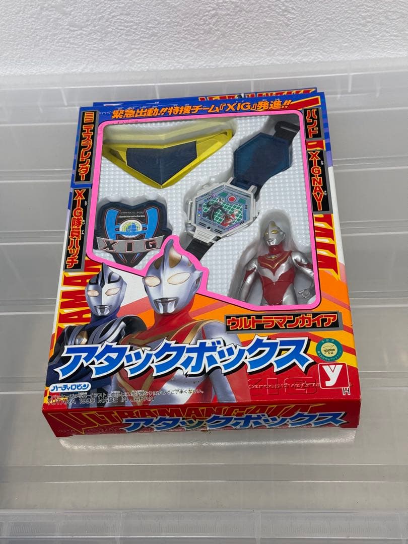 98ウルトラマンGAIAアタックボックス新品未使用♦︎未開封未展示♦︎可動品