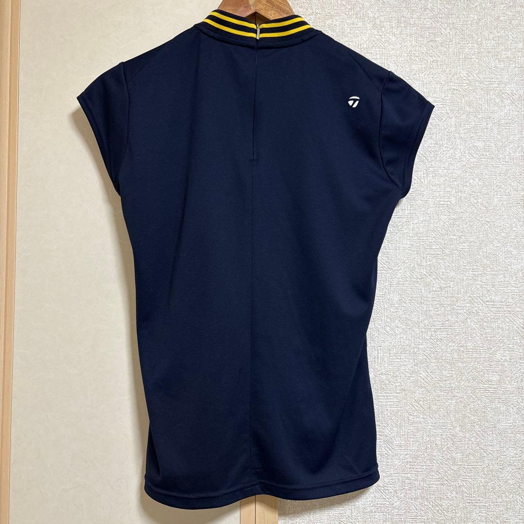 テーラーメイド　ゴルフ　ウエア　ポロシャツ プリーツスカート　2点　ネイビー系