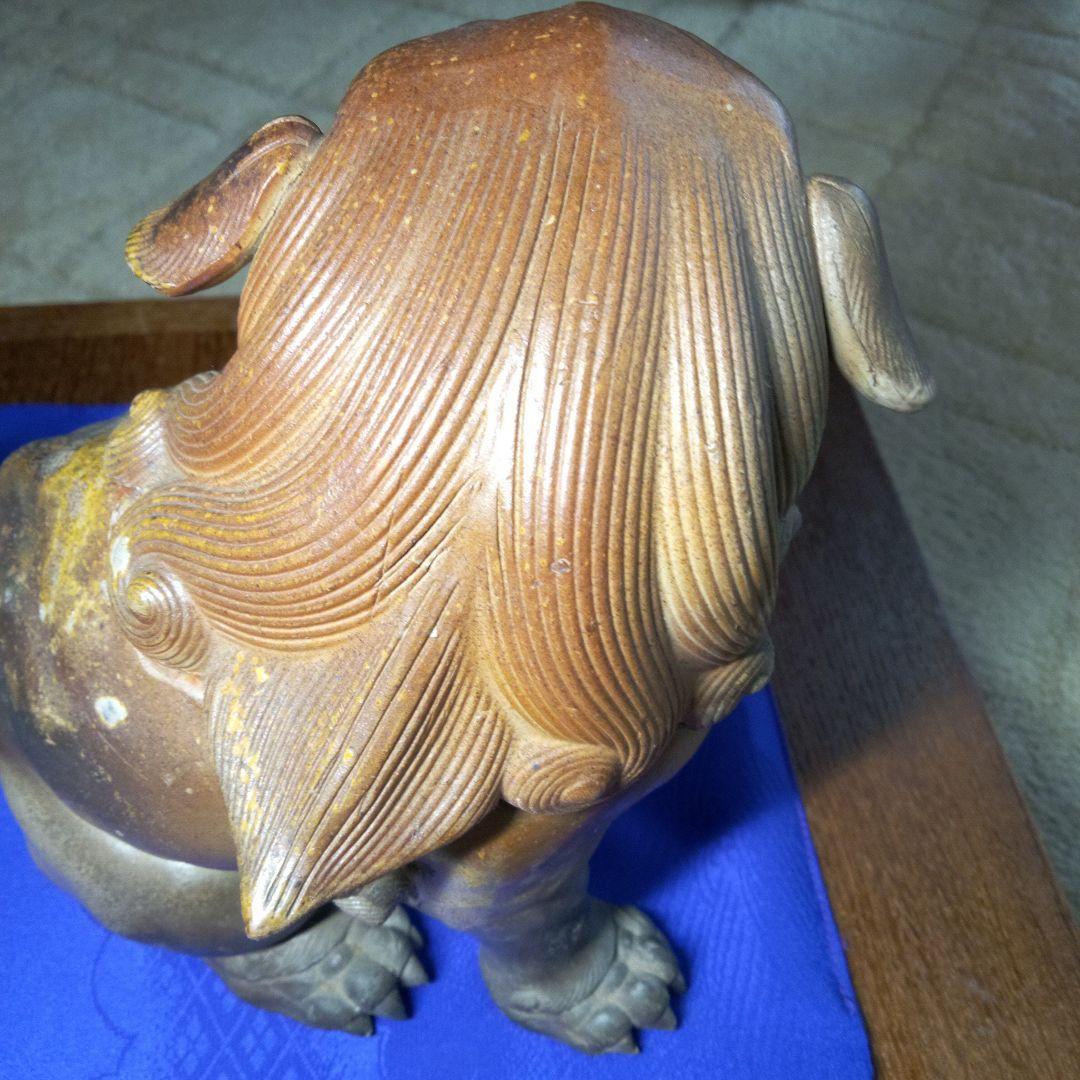 備前天杯唐獅子香呂木村友敬作