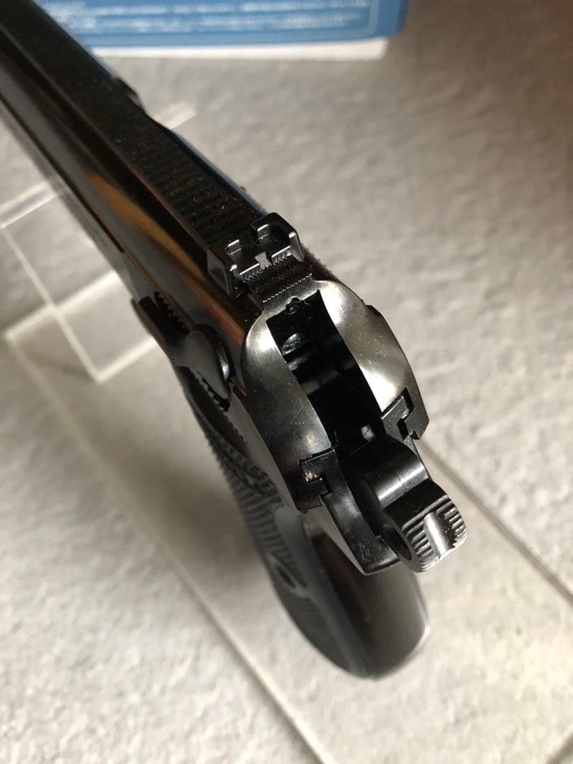 マルシン　ワルサーPP WディープブラックABSモデルガン