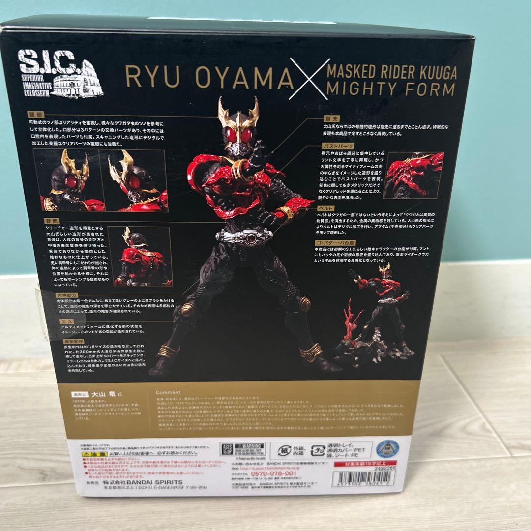 ゼ*ロ様 t319 S.I.C. 仮面ライダークウガ 造形士 大山竜