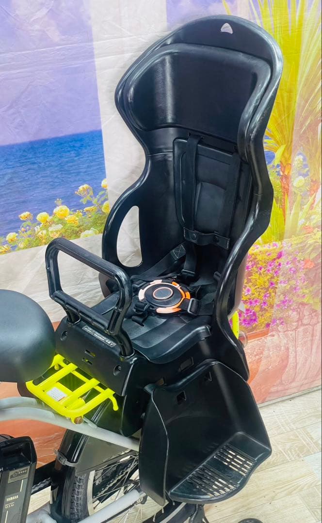 パスキス12AH⭐️激レアモデル！ヤマハ子供乗せ電動アシスト自転車Y3037