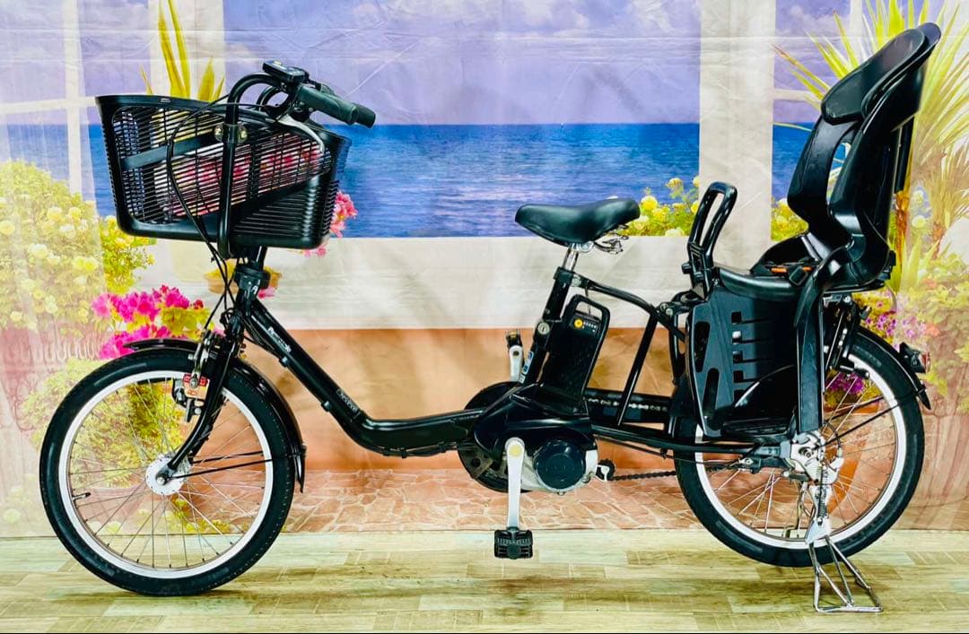 超特価！ギュット12AH⭐️パナソニック子供乗せ電動アシスト自転車Y2728