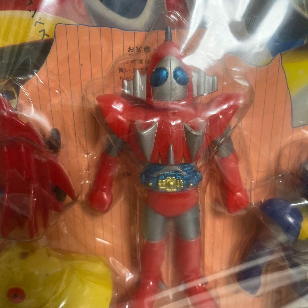 ⚠️貴重・デッドストック品　宇宙鉄人キョーダイン　熱血セット　ポピー製　昭和レトロ