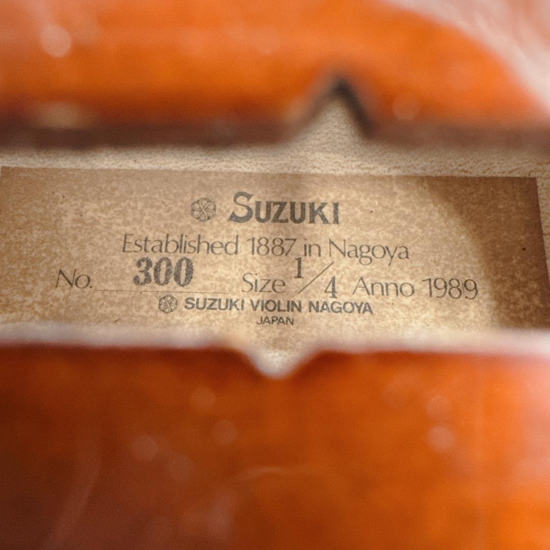 【美品】 SUZUKI　No.300 1/4　Anno1989 虎杢