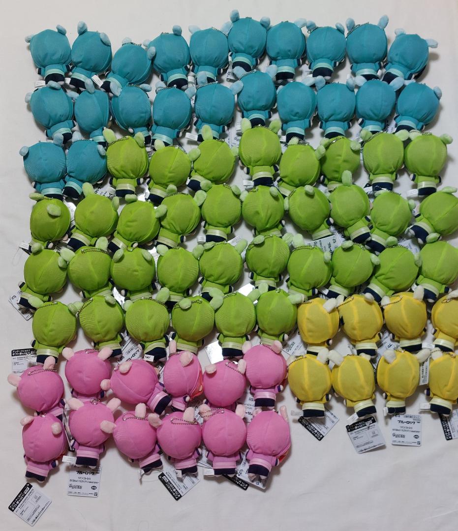 ブルーロック ちびぐるみ casual bunny　76体セット