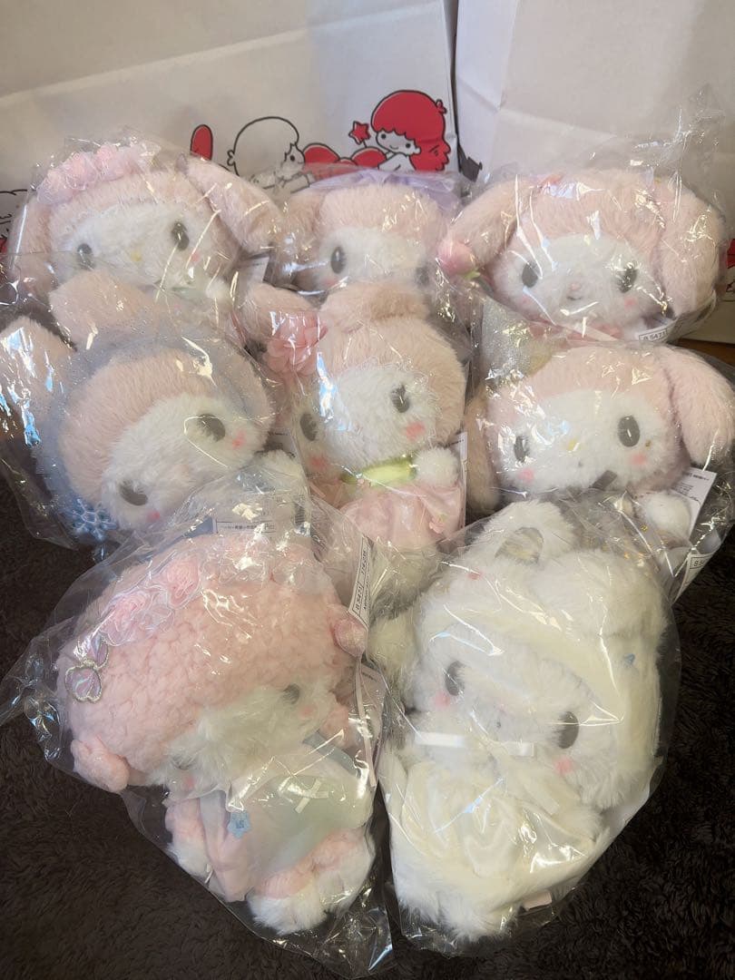 マイメロディ 50周年限定ぬいぐるみセット（新品未開封）