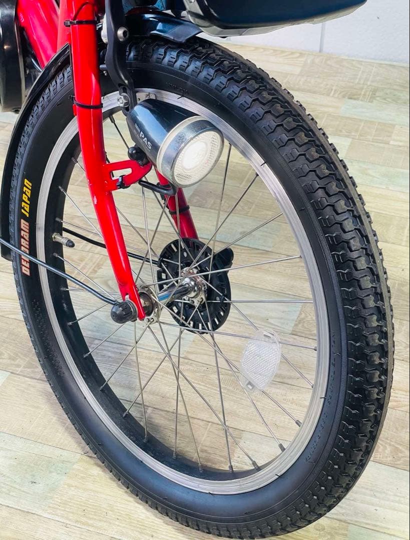 ★3007ヤマハ8.7アンペア 20インチ子供乗せ電動アシスト自転車