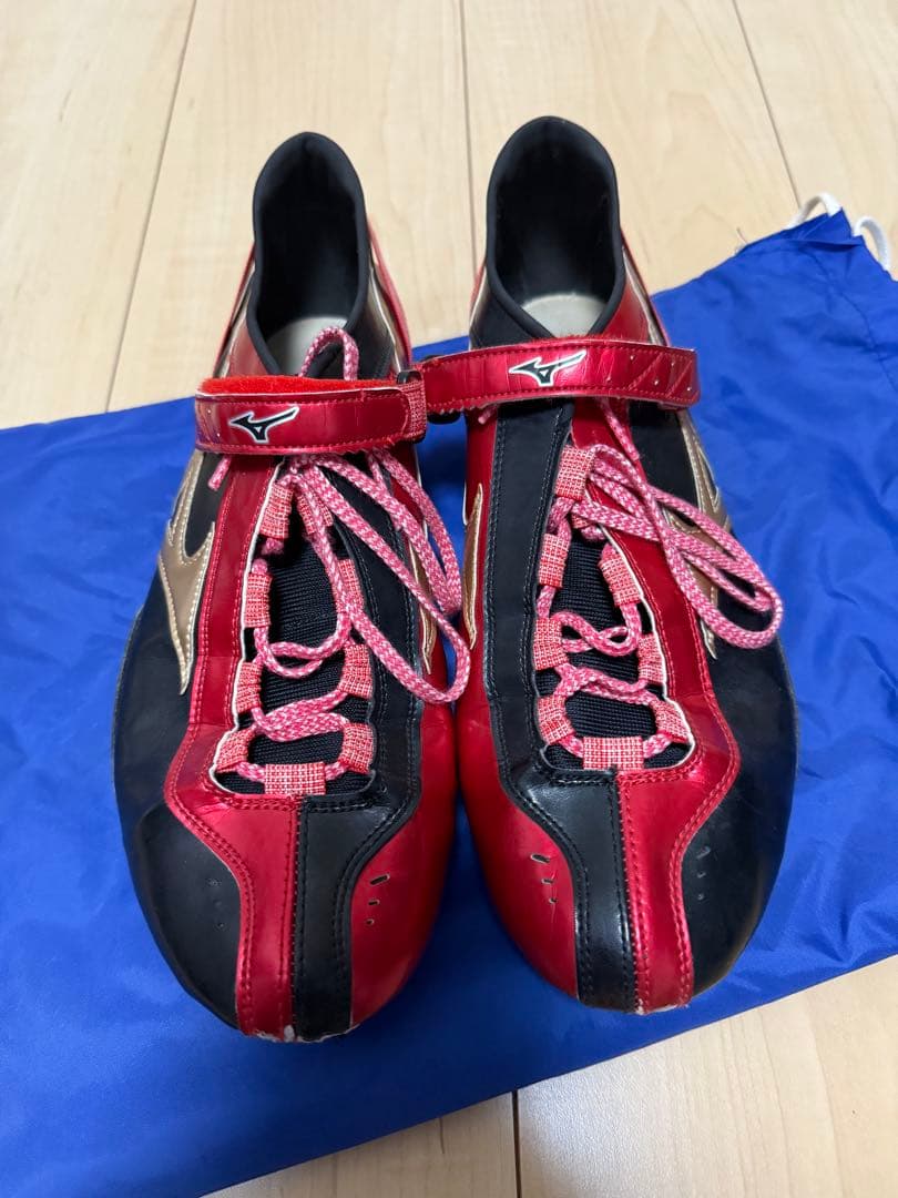 Mizuno スパイクシューズ レッド ブラック