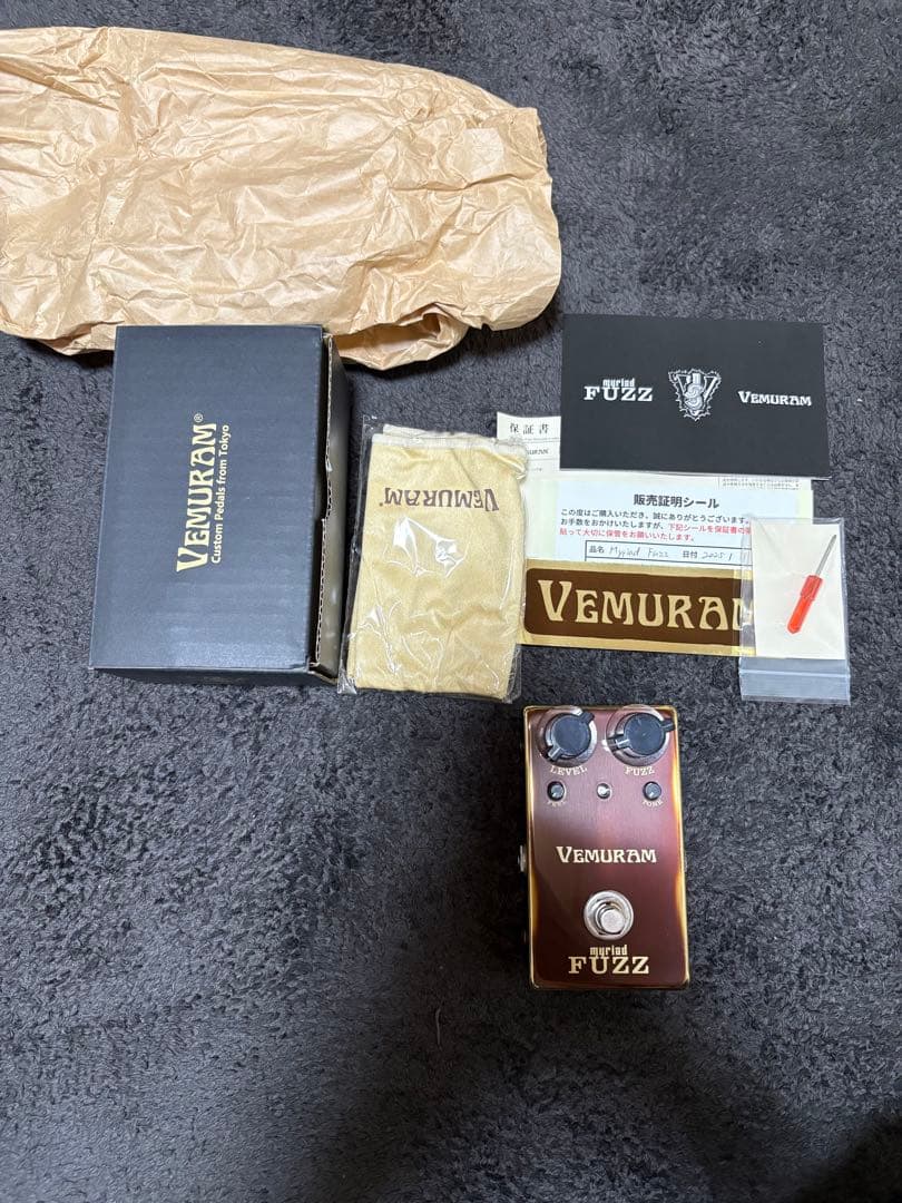 Vemuram myriad Fuzz ミリアドファズ