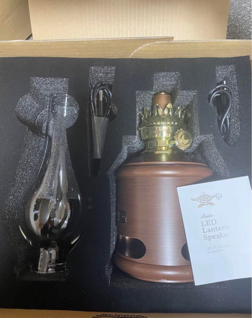 新品Aladdin アラジン LEDランタンスピーカー AEL-SP01A(T)