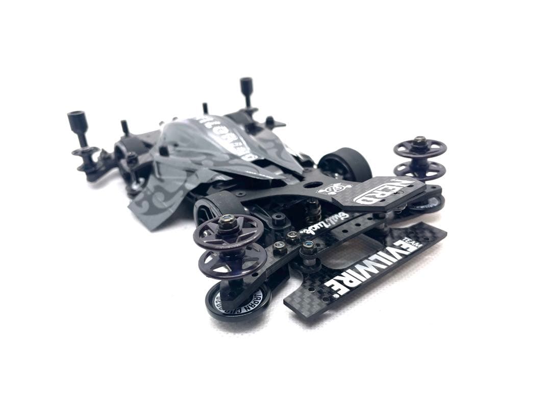 ミニ四駆　完成品　未使用　MSフレキ　デュアルリッジ　フルカスタム　レース車両