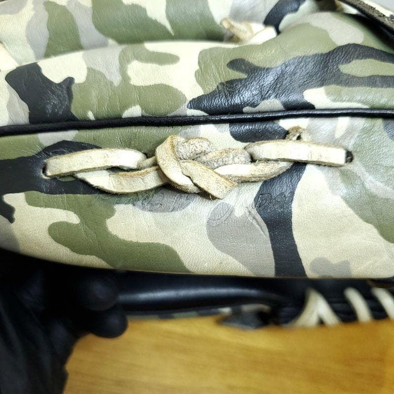 ベルガード 限定品 カモ 日本製 BELGARD 内野用 軟式グローブ