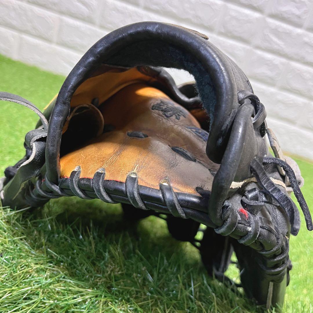 Zeems ジームス 軟式野球 左利き 投手用 オーダーグローブ 謙虚刺繍