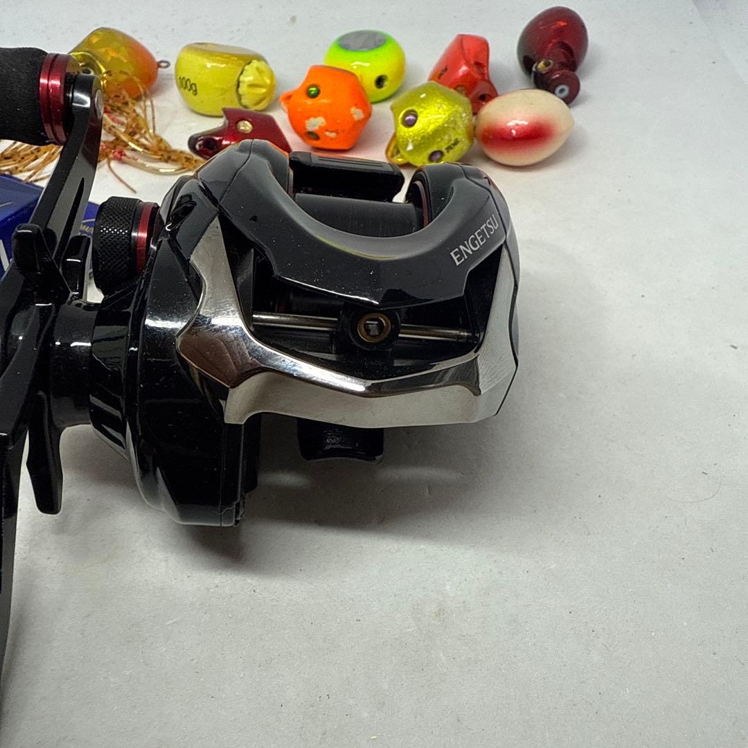 109162 タイラバ入門に！シマノ 16炎月BB 100PG 右 おまけセット