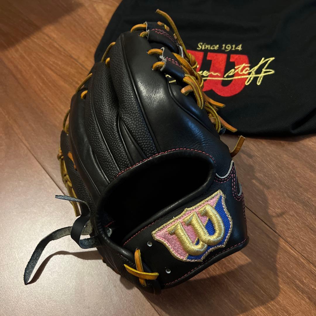 ウイルソン(Wilson) 内野手用、遊撃手　右投げ(L) ブラック　限定品