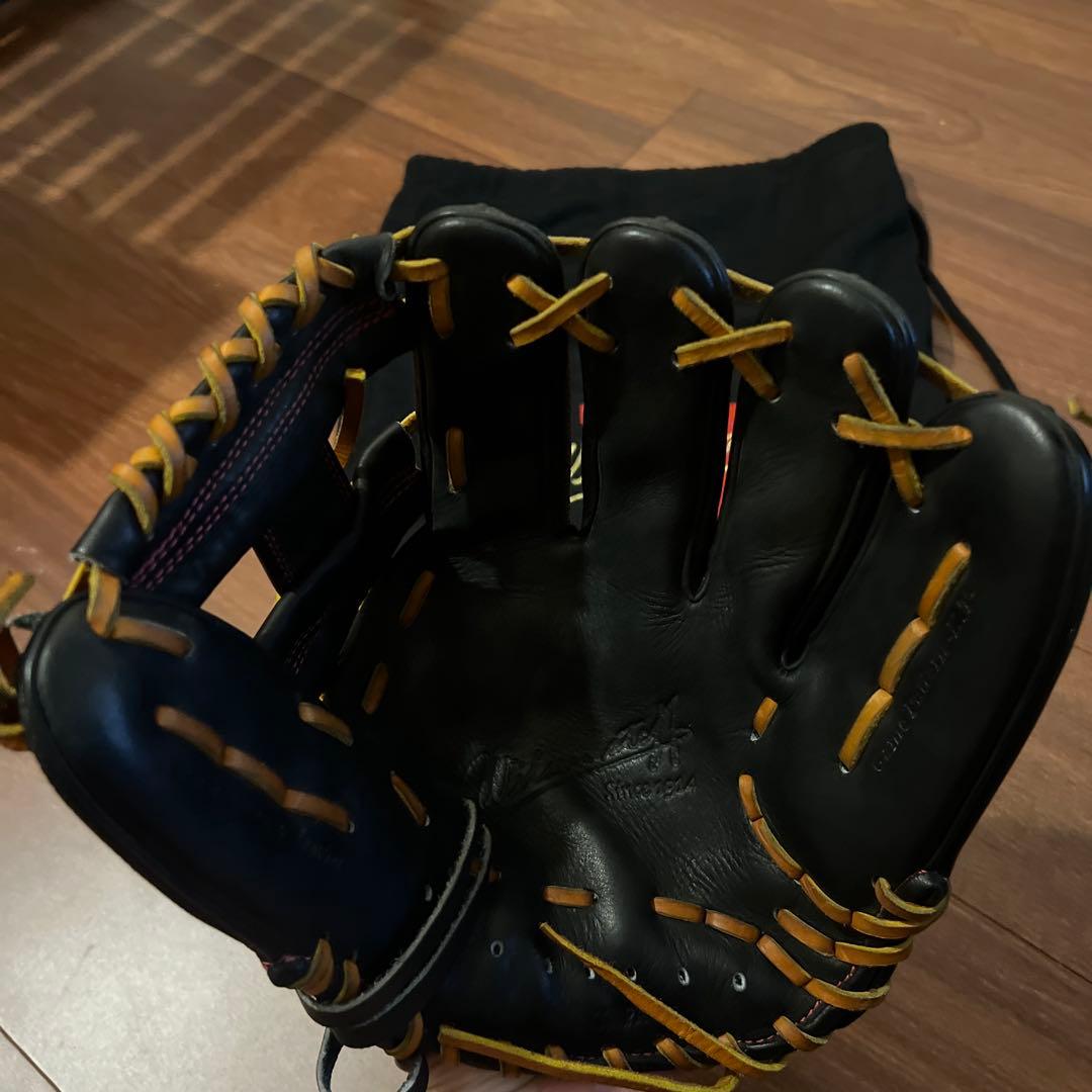 ウイルソン(Wilson) 内野手用、遊撃手　右投げ(L) ブラック　限定品