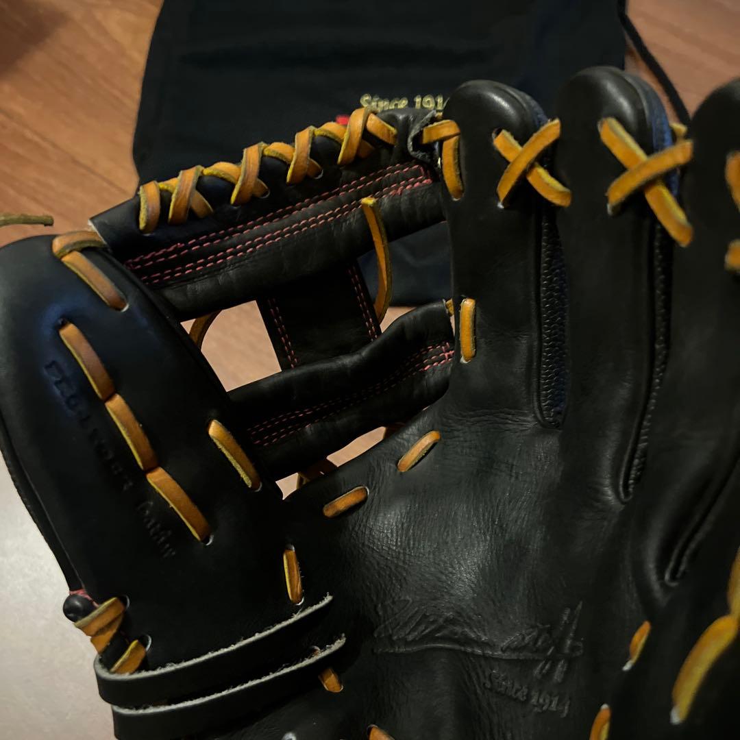ウイルソン(Wilson) 内野手用、遊撃手　右投げ(L) ブラック　限定品