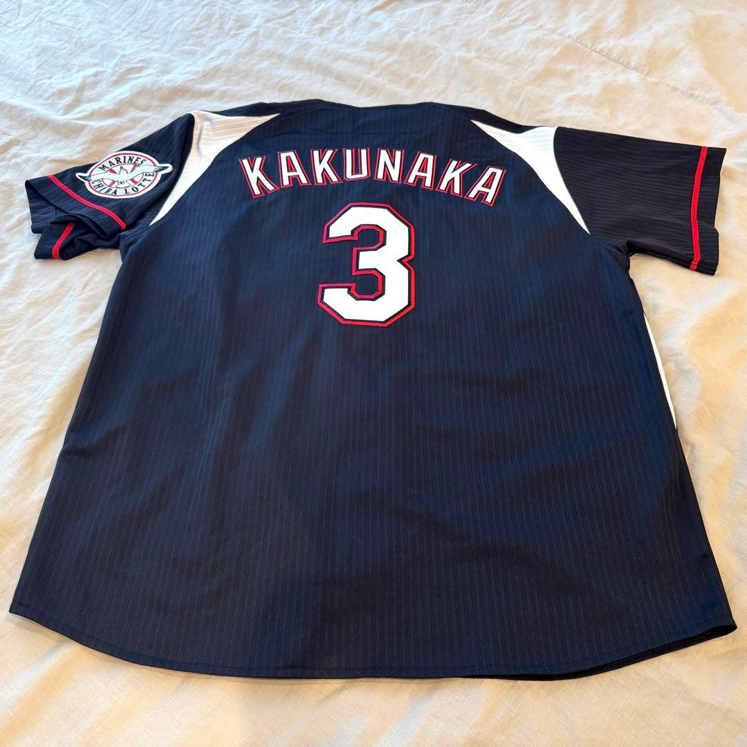 角中 勝也 ビジターユニフォーム Lサイズ 千葉ロッテマリーンズ