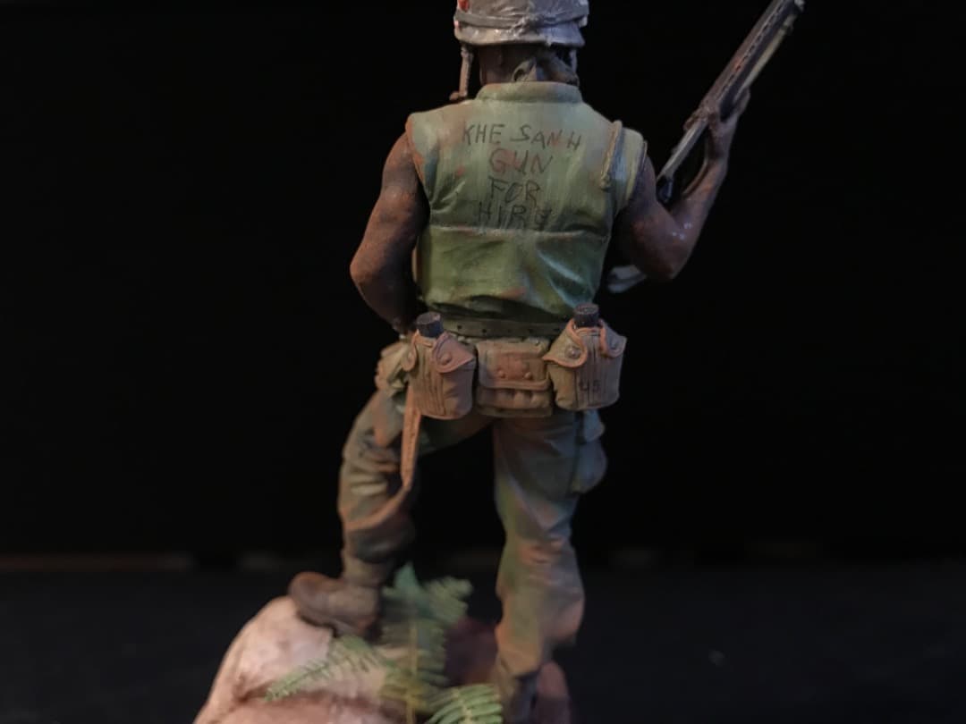 フィギュア　米軍　ベトナム戦争　1968 金属製　完成品
