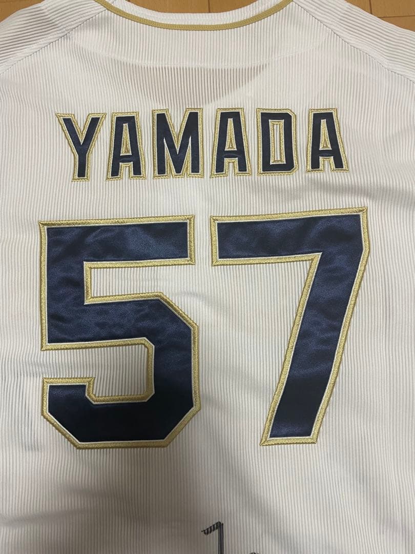 オリックス・バファローズ 山田修義 サイン ユニフォーム