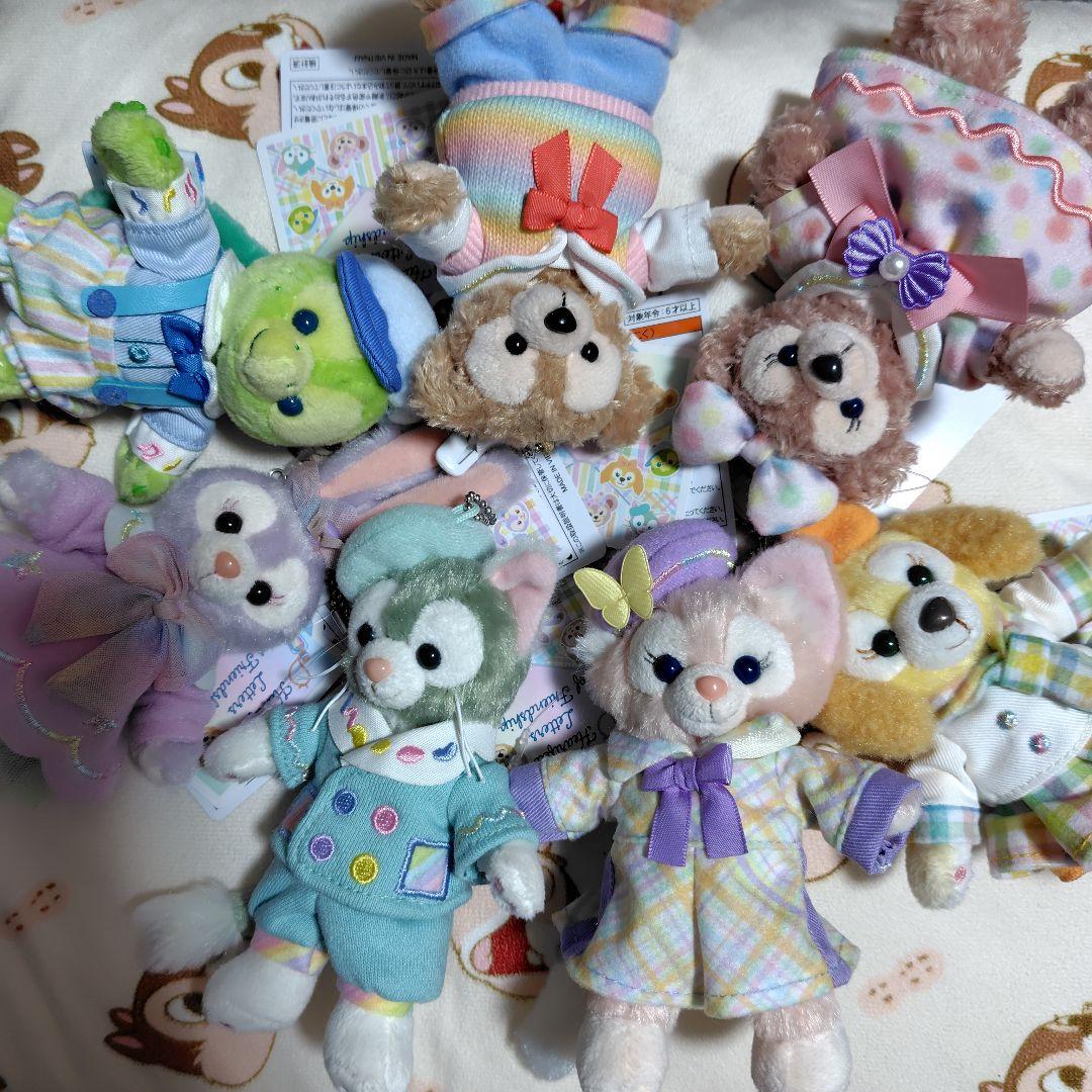 東京ディズニーシー　ハートフェルトレターズオブフレンドシップ７人セット