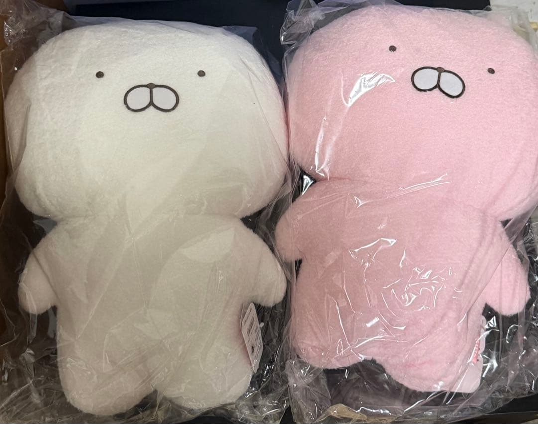 うさまる　たっとん　ぬいぐるみL うさまるとうさこ