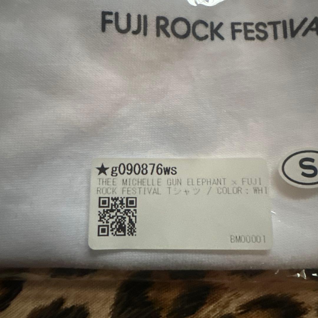 チバユウスケ　ミッシェルガンエレファントTシャツ フジロック