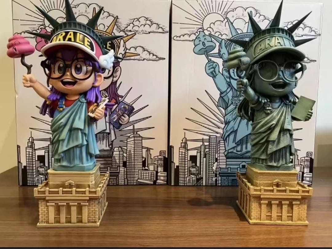 Dr.スランプ  Zor -STUDIO アラレ 6.0 2点 フィギュア