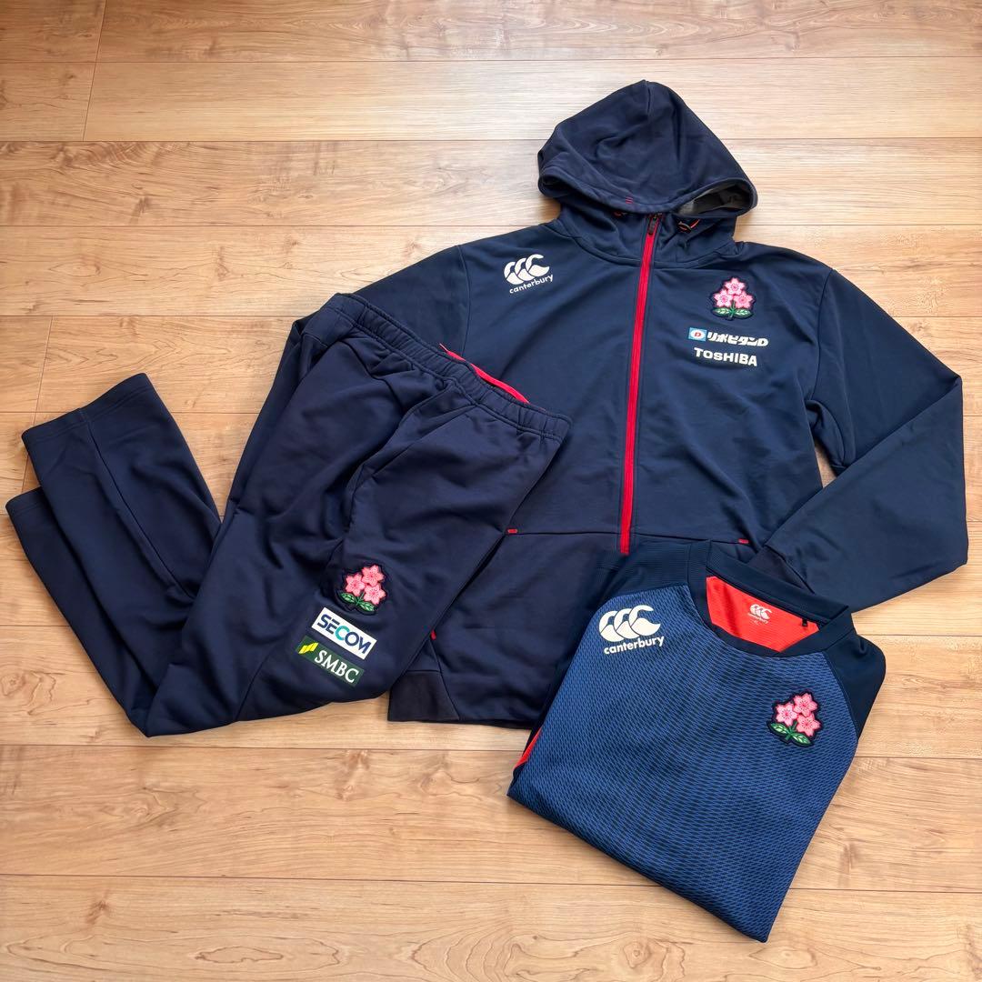 ラグビー日本代表 ウォームジャージ3点セット