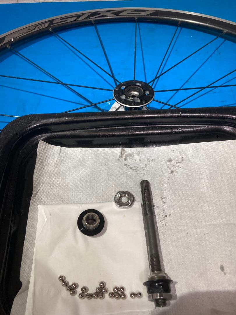 ⭕️◻️メンテ済 AXIS 2.0 622×17 フロントホイール クイック付