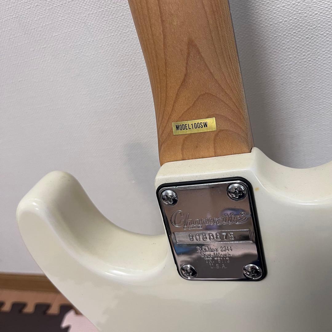 シャーベル エレキギター ホワイト ギター デトックス品