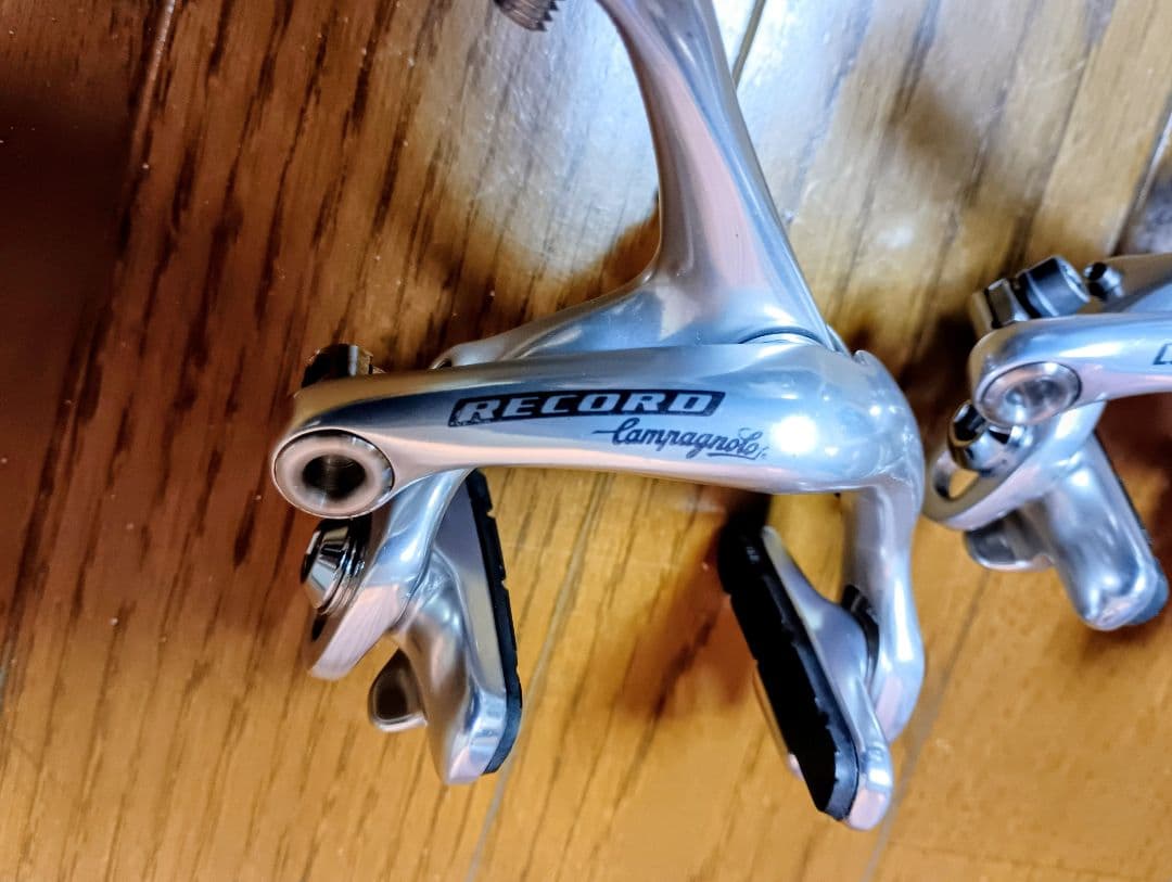 【美品】CAMPAGNOLO RECORD ブレーキキャリパー 前後 ※匿名配送
