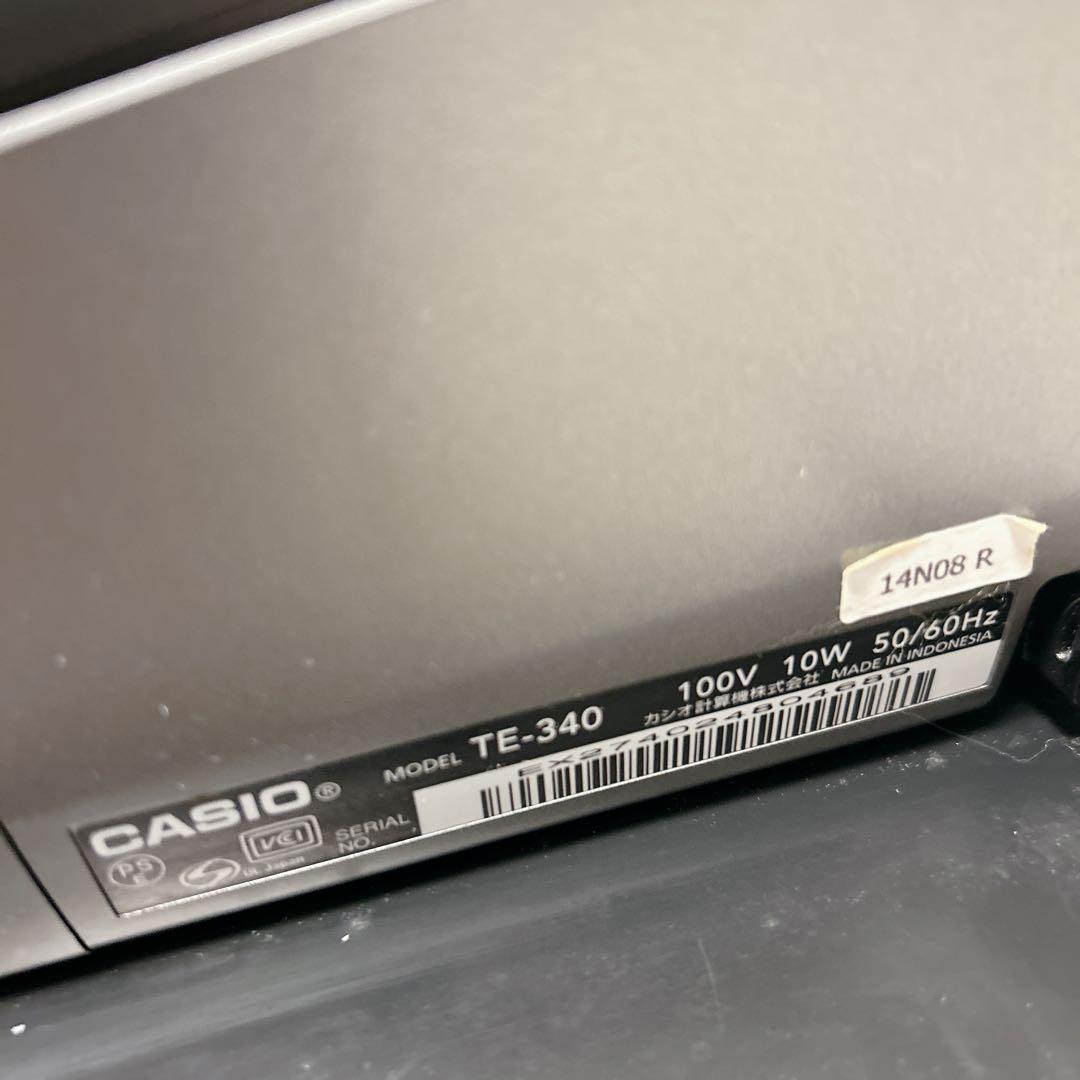 CASIO 電子レジスター TE-340 通電確認済み