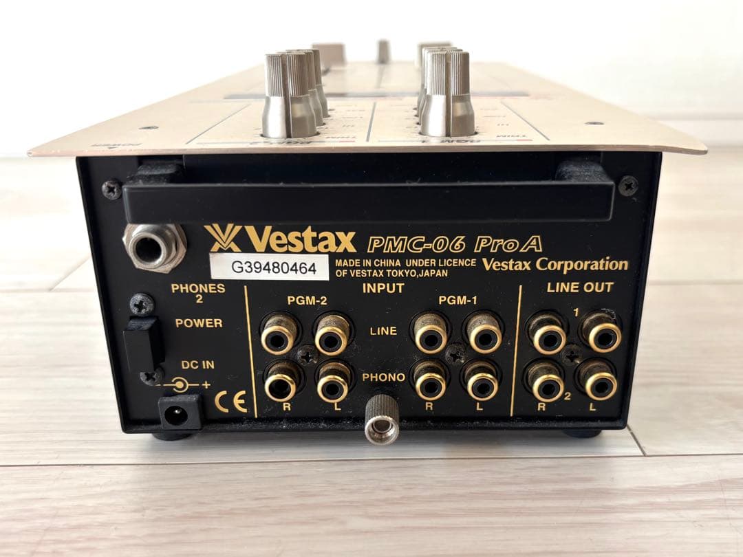 Vestax PMC-06ProA ベスタクス　DJミキサー