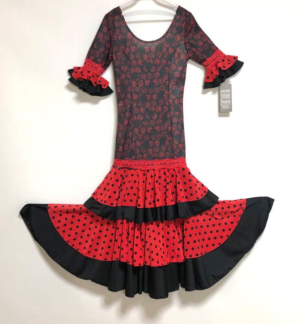 スペイン直輸入✳︎子供フラメンコドレス10歳用