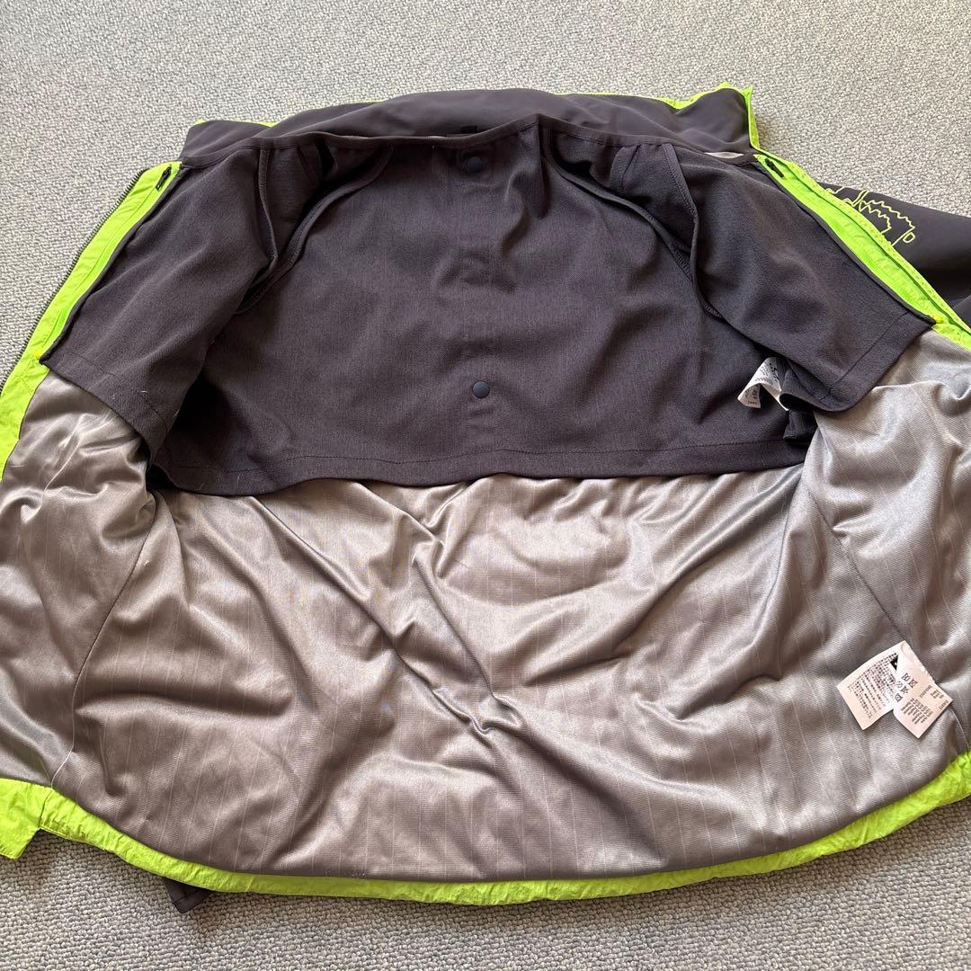 Oakley 蛍光グリーン ダウンベスト M