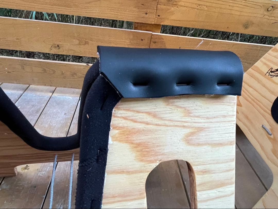 【Amayokオリジナル】サーフボードスタンド　木製　ロングボード