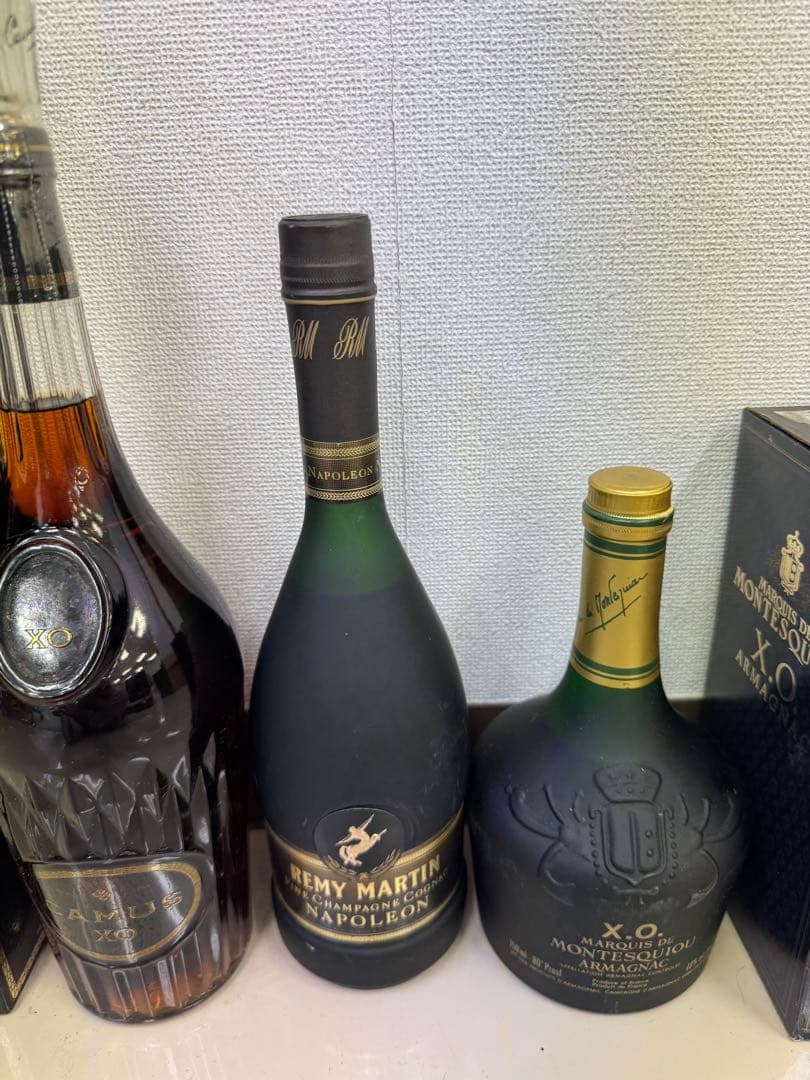 未開栓 ブランデー CAMUS NAPOLEON REMYMARTIN 3本