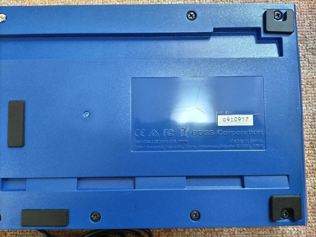 BOSS GT-1 ギターエフェクター（PSA-100S 電源アダプター付）