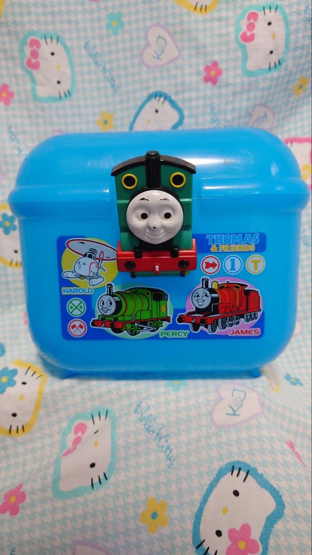 セット きかんしゃトーマス キャリーバック ティッシュ ポップコーンバゲット他