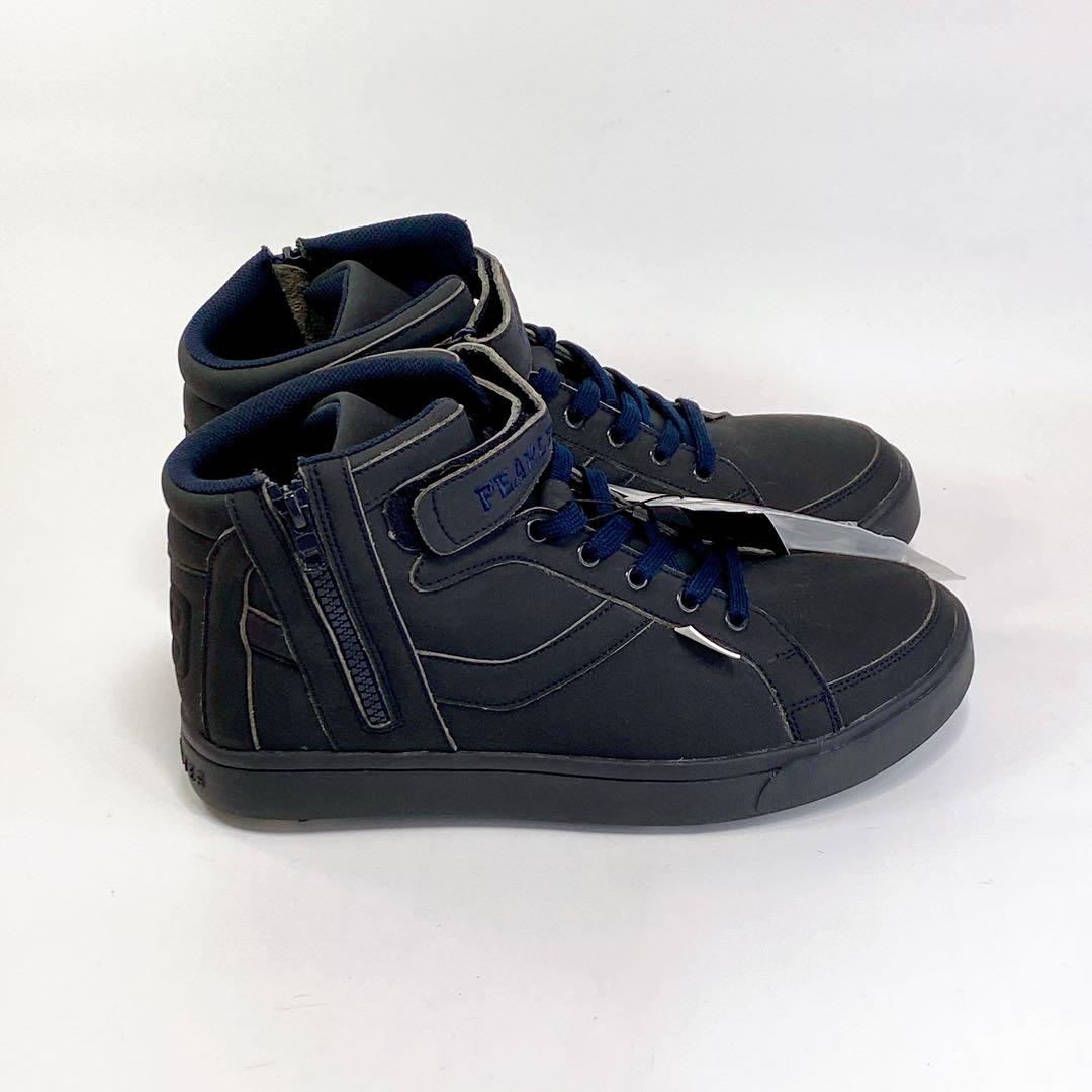 【未使用】PEARLY GATES ネイビー ハイカットゴルフシューズ 26