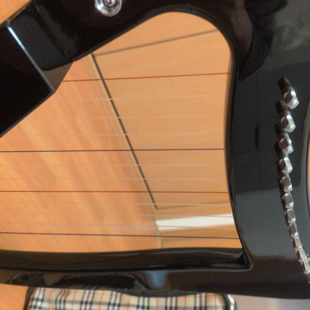 12弦ハープ ベイビーハープ・　黒