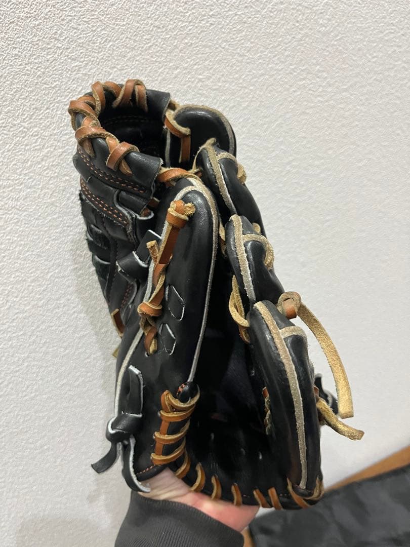 山本グラブスタジオ　硬式内野手用グローブ　664K型　レザリオ付き