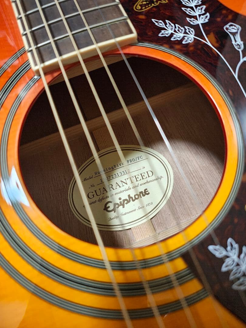 Epiphone Humming bird Pro/ハードケース